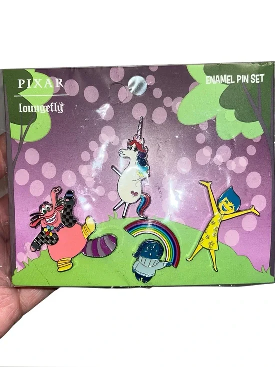 Rare inside out loungefly disney Pixar pin set Brand new  Released July 2020