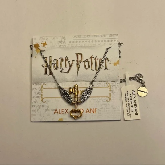 Authentic Alex & Ani Harry Potter Alohomora Necklace Women's Jewelry Collectible