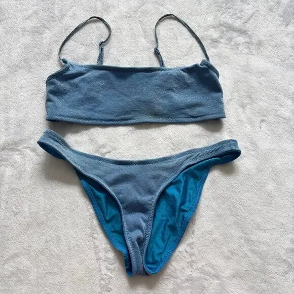 Triangl Women's Blue Bikinis-and-tankini-sets