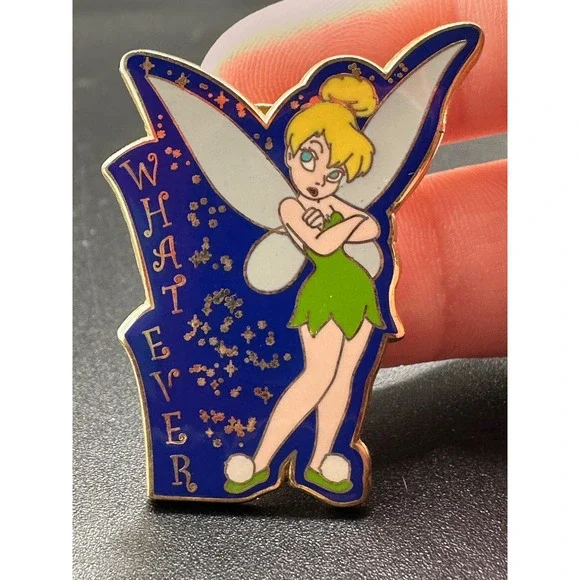 Undated Tinker bell Disney pin Whatever AUTHENTIC Fairy Peter Pan
