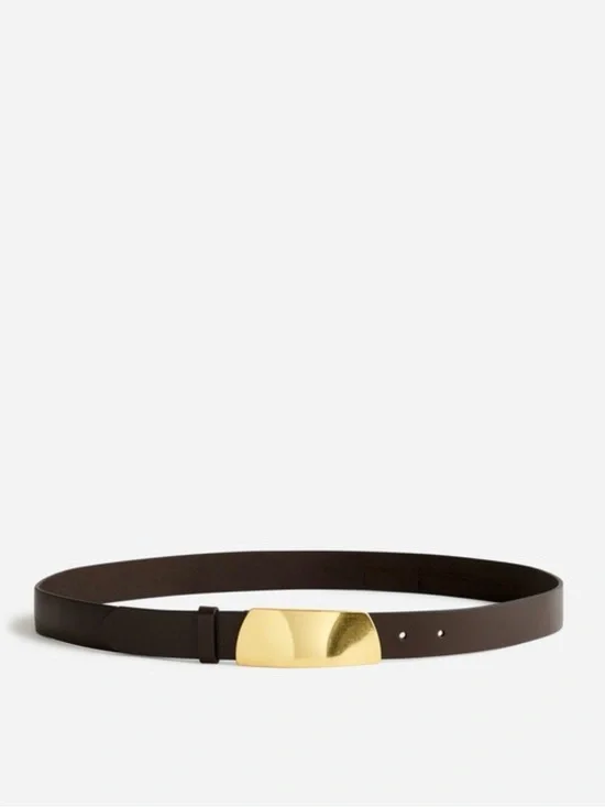Madewell Organic Hardware Leather Belt
