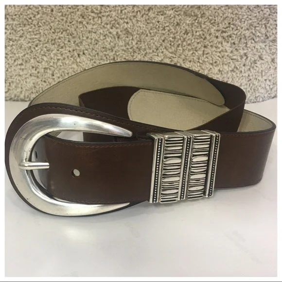 Chico’s brown  leather belt