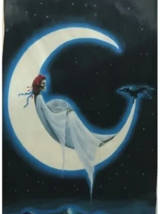Grateful Dead Sleeper Moon Tapestry ~ w/Corner Loops ~ 30
