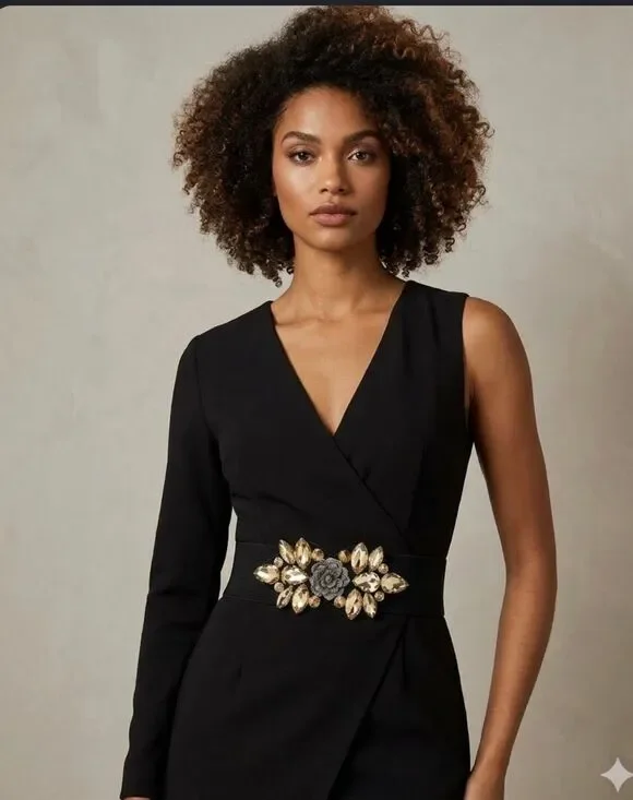Floral Bling Belt