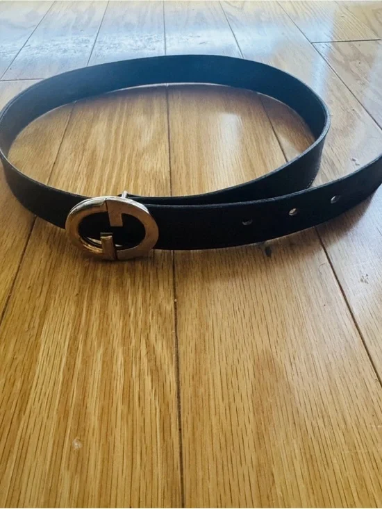 Vintage 60s Gucci Gold/Silver Combo GG Leather