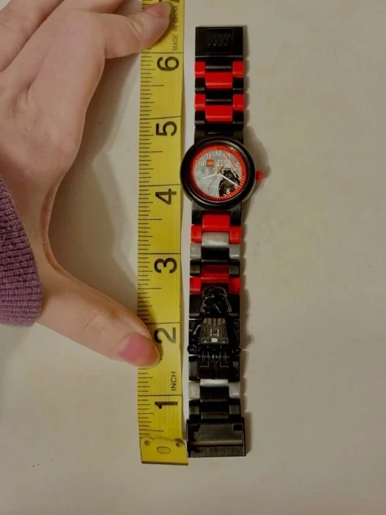 Disney Star Wars Lego Kids Watch Darth Vader Buildable Watch Kidcore Retro Y2K