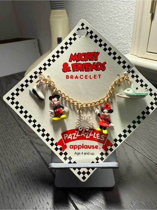 Disney Pazzazzles Mickey & Friends Winter Sports Bracelet