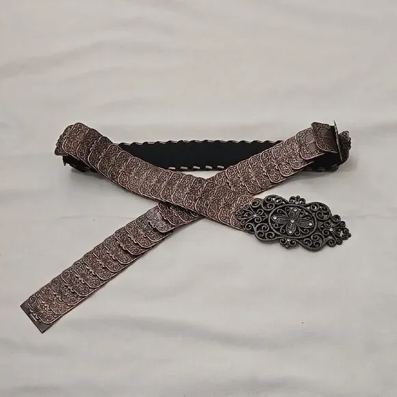 Vintage‎ Style Ornate Metal Belt