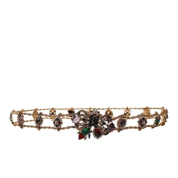 ZARA MULTICOLORED JEWEL BELT
