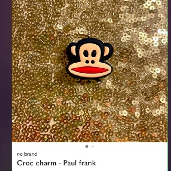 Paul Frank Monkey Croc Charm