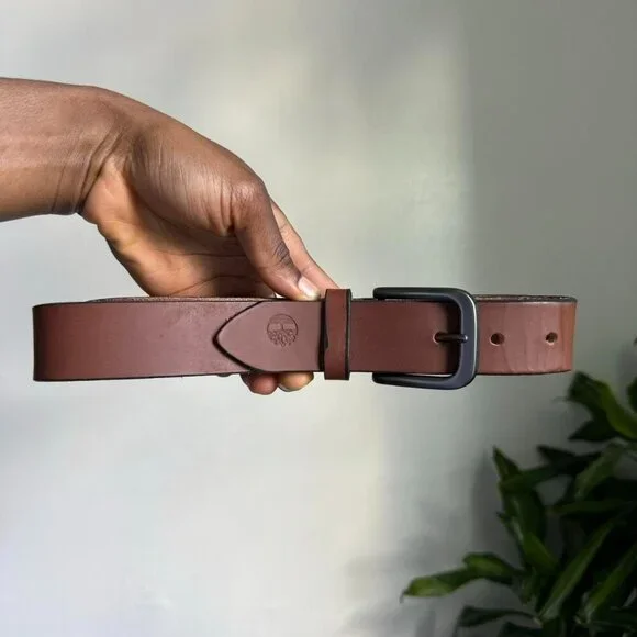 Vintage Classic Brown‎ genuine leather belt