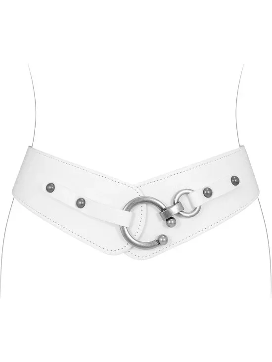 Vintage Stretchy Wide Belt for Dresses & Coats - Retro Elastic Cinch Belt