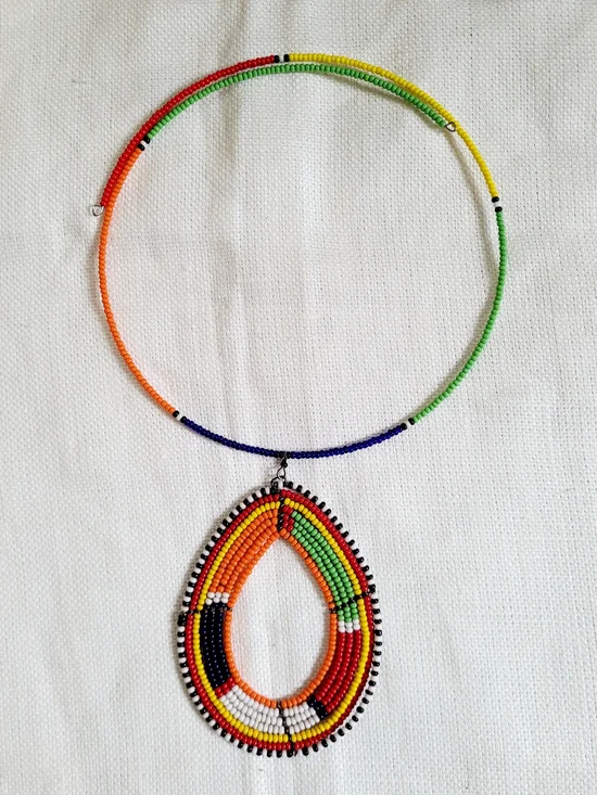 Beaded Maasia Necklace