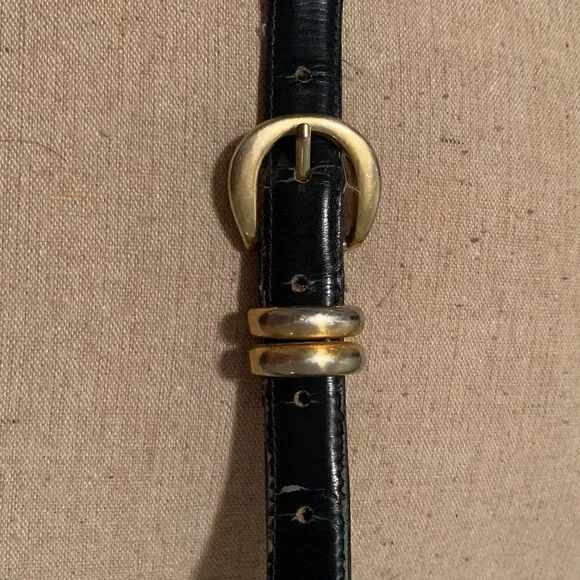 Vintage leather belt