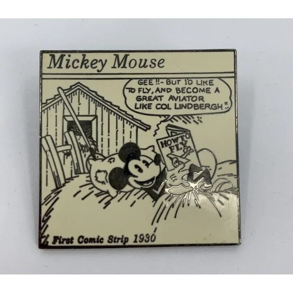 Mickey Mouse First Comic Strip 1930 Disney Pin Countdown to the Millennium #65