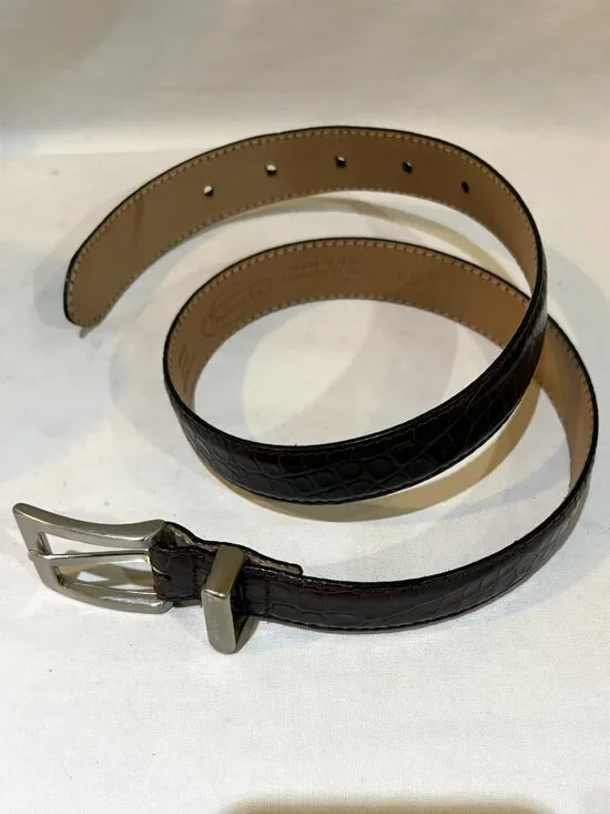 Talbots Genuine Leather Belt Made in Italy Women XS for Wasit 23-27