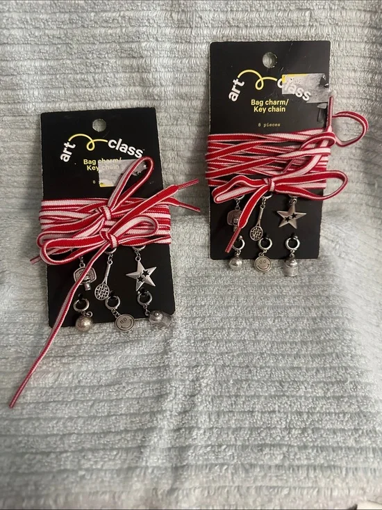 2 sets of 8 pc sports charms NWT
