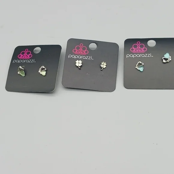 Paparazzi [3] sets of pierced earrings NWT
