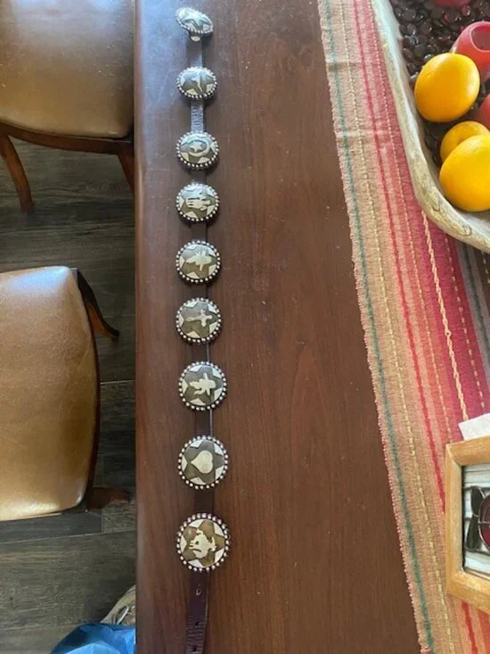 Gorgeous Western Concho Belt