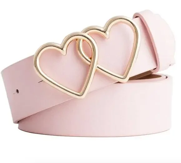 Belt Vegan Leather Pink NEW 27