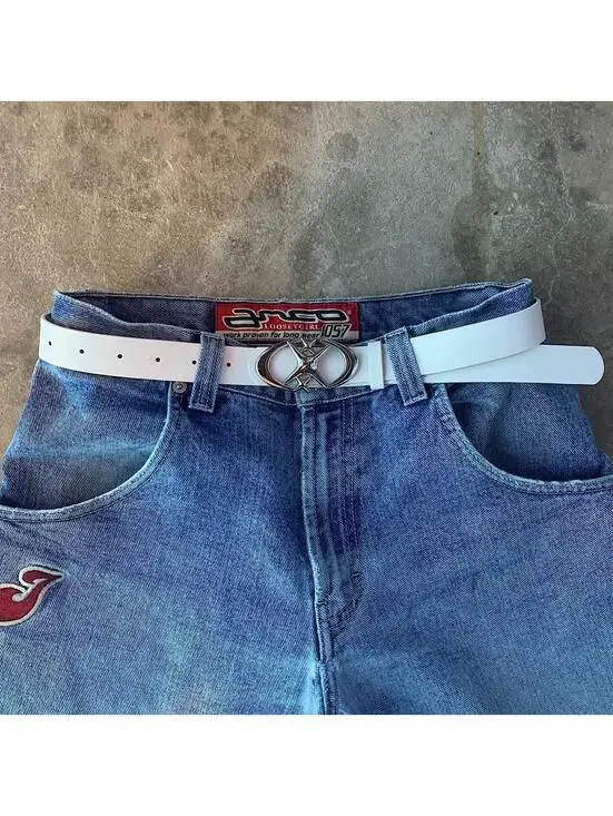 Vintage Y2K Punk Star Moon Belt