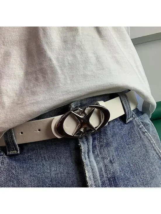 Y2K Punk Cyber Star Moon Belt