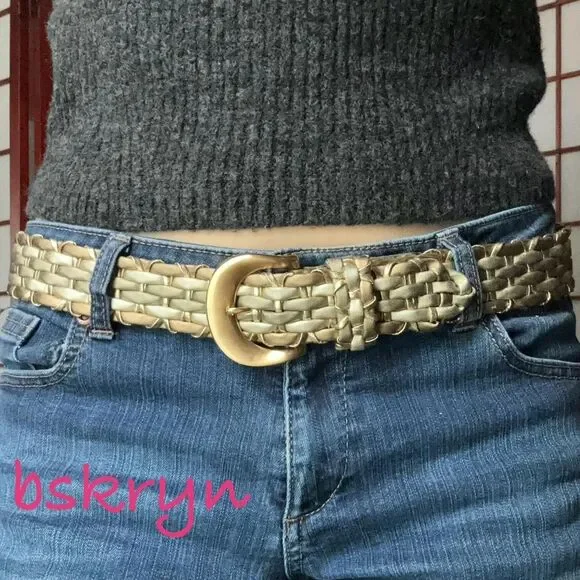 Unbranded Women's Silver and Gold Belt