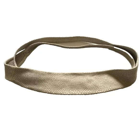 Ada Beige Textured Women’s Waist Belt