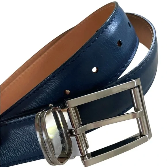 Studio Z leather belt, genuine leather, handcrafted!, see pictures , New 45 long