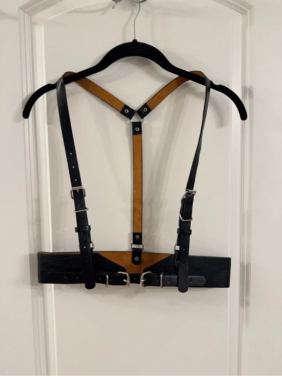 Midnight Hour Vegan Leather Harness- (MD-Xl)