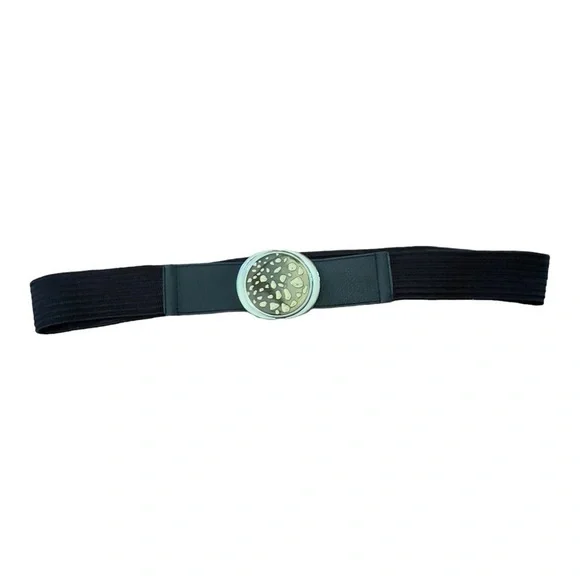 Vintage Black‎ Elastic Belt