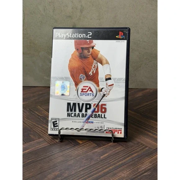 MVP NCAA Baseball 2006 PS2 Sony PlayStation 2 CIB Complete w/ Manual