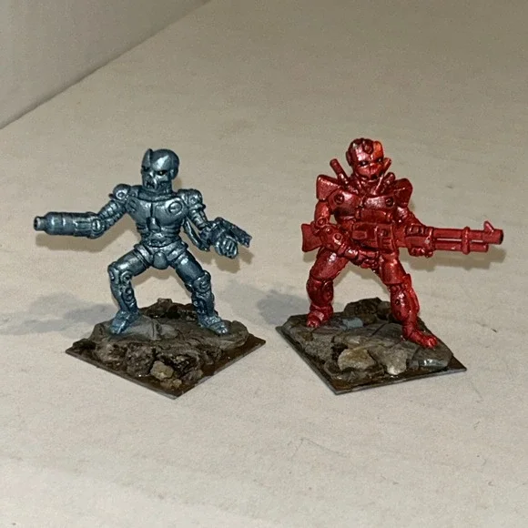 Warhammer‎ 40k Rifts Cyborg Robot Soldiers Rock Em Sock Em