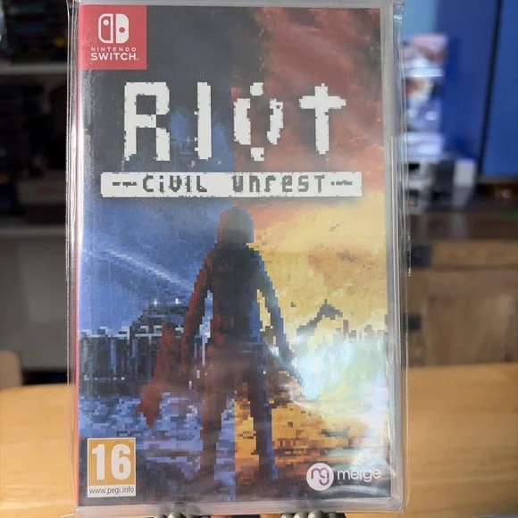 Riot: Civil Unrest (Nintendo Switch, 2019) BRAND NEW SEALED - PAL