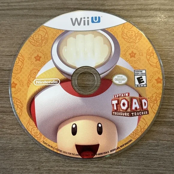 Captain Toad   DISC‎ ONLY   - NINTENDO Wii U - Tested And Working