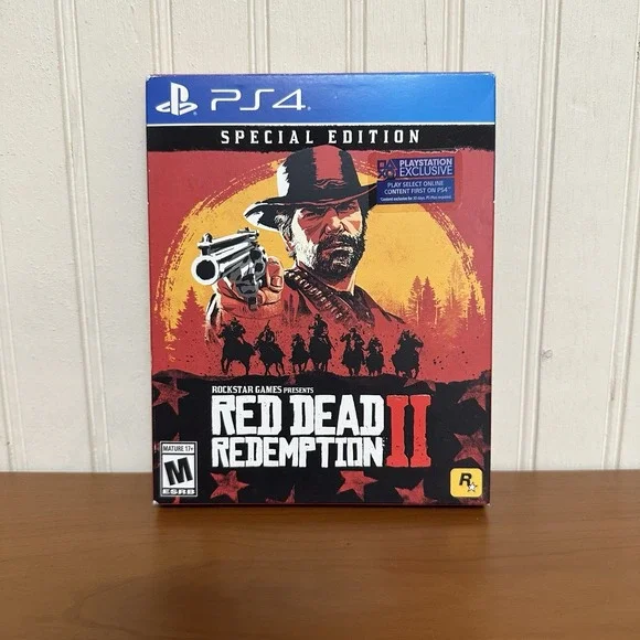Red Dead Redemption 2 Special Edition (PS4, 2018) Complete VG Tested Free S&H