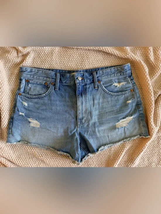 💙 Madewell Relaxed Denim Shorts | Women’s Size 31 | NWT