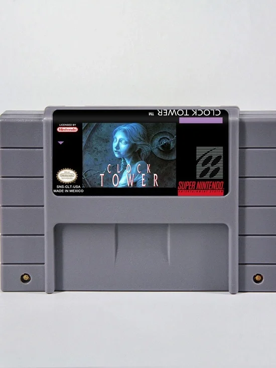Nintendo Super Famicom Clock Tower Cartridge - Gray