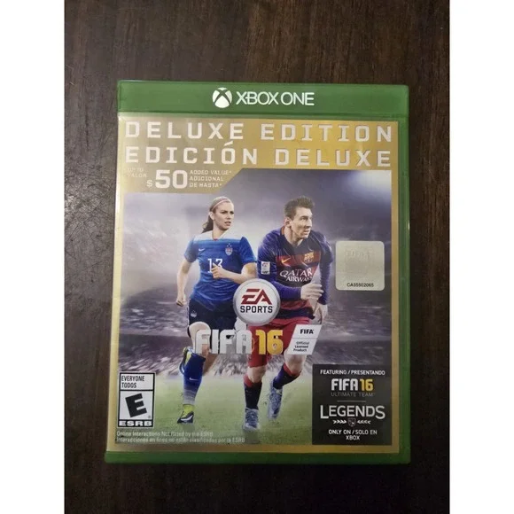 Fifa 16 Xbox‎ One Deluxe Edition - Clean & Tested Working