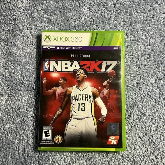 NBA 2K17 (Xbox 360, 2016) — Complete CIB