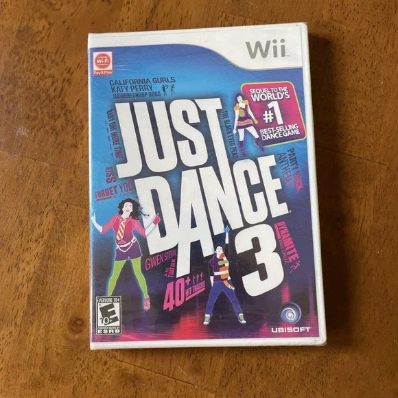 Just Dance 3 Nintendo Wii 2011 Brand‎ New Factory Sealed Video Game Dancing