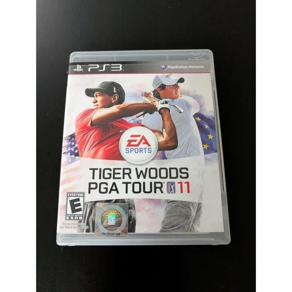 Tiger Woods PGA Tour 11 (Sony PlayStation 3, PS3) Golf‎ Complete w/Manual CIB