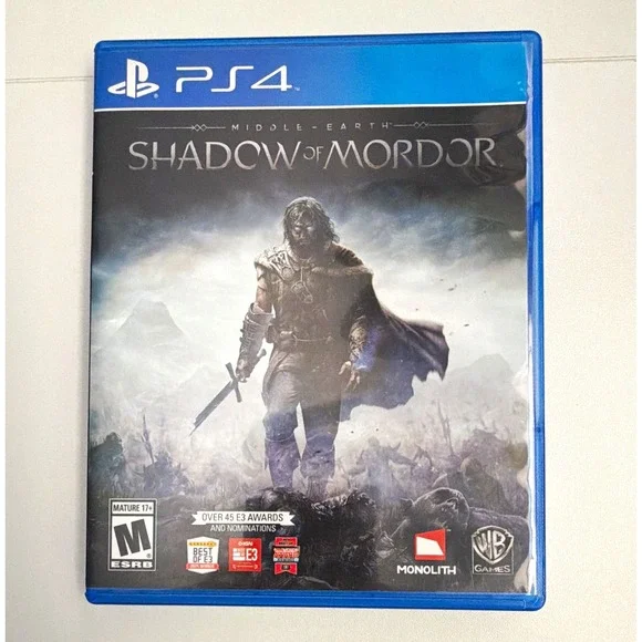 WB Games Middle-earth: Shadow of Mordor Sony PlayStation 4 Game, M, NTSC-U/C