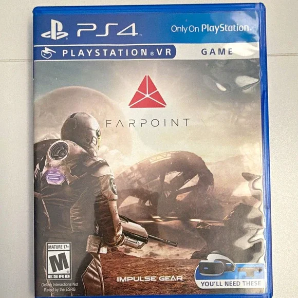 Sony Interactive Entertainment Farpoint Shooter PS4 PlayStation VR Game, M
