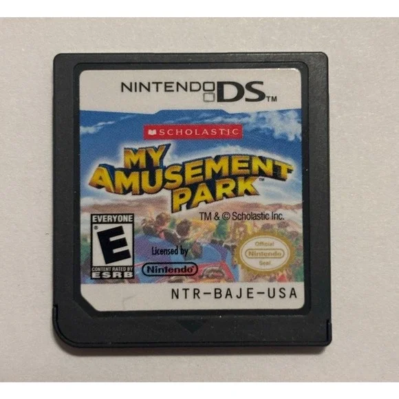 My Amusement Park DS Game Cartridge‎ - Tested/Works