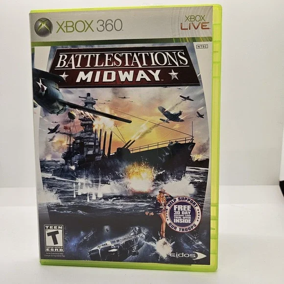 Battlestations Midway (Xbox 360, 2007) Complete CIB‎ Eidos