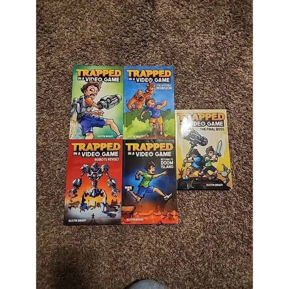 Trapped‎ in a Video Game: The Complete Series - Brady, Dustin - paperback