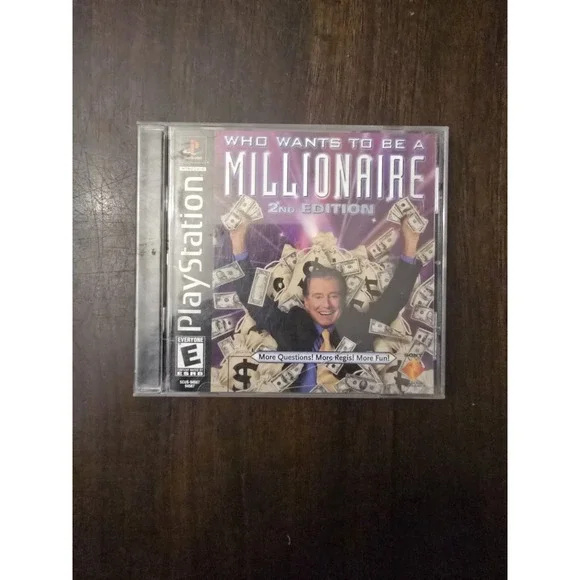Who Wants to Be a Millionaire: 2nd Edition PlayStation Game Ps1