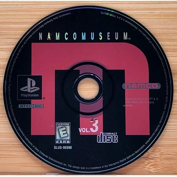 NAMCO MUSEUM‎ VOLUME 3  