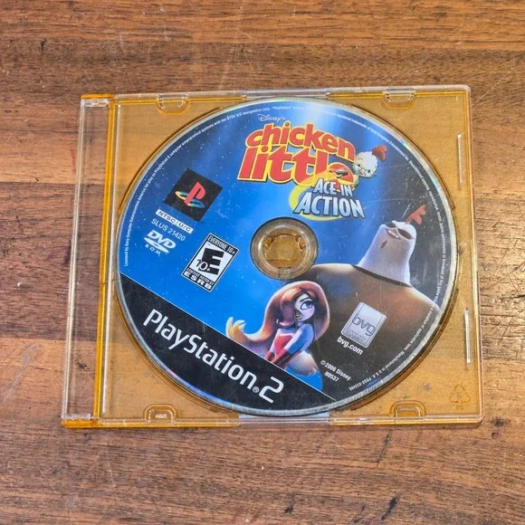 Scratch-Free - Chicken Little - Sony Playstation 2 Disc only READ